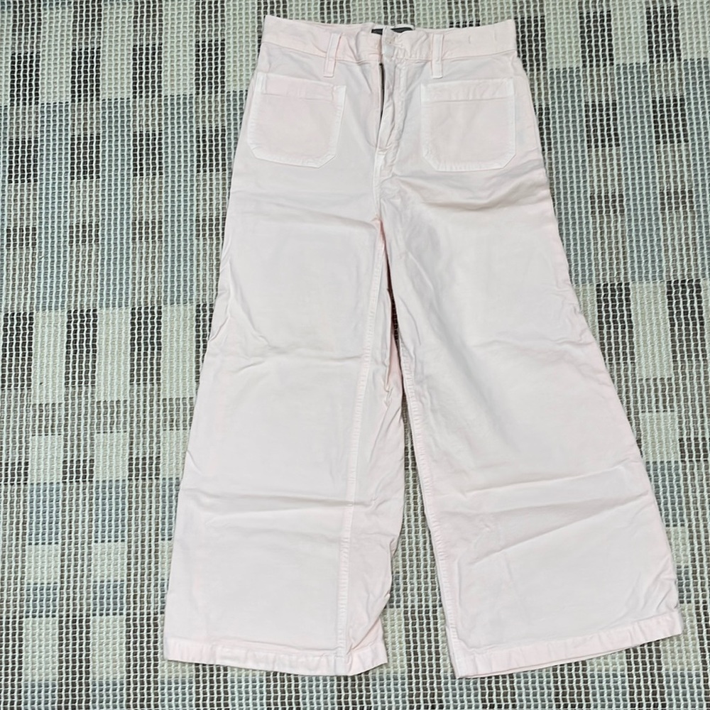 Light pink madewell flare pants